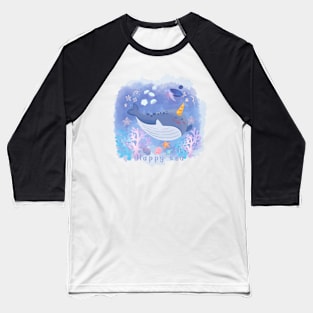 Happy sea Baseball T-Shirt